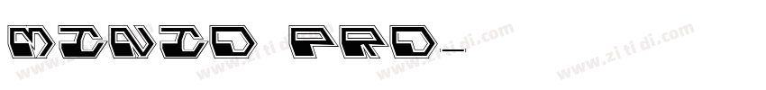 Minio Pro字体转换